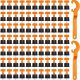 ALLBE clamps/clips for leveling tiles 102 pcs.