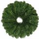  Green spruce wreath, 50cm decoration