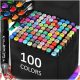  Alcohol Markers, Double-Sided Markers, Felt-Tip Pens, Markers, Set + Bag