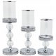 Candlesticks for home Candlestick set Madex 38 cm