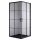 Hydrosan BL32A shower cubicle 80x80 BLACK sliding doors 80 x 80 cm