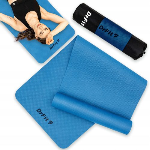  DrFit TPE Exercise Mat Cover Set Yoga Fitness Pilates Durable