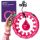  DrFit 120 cm pink hula hoop with studs