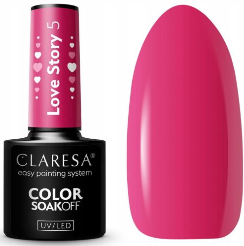  CLARESA HYBRID NAIL POLISH LOVE STORY 5 - 5g