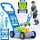 Bubble Pusher Mower for Kids + Liquids