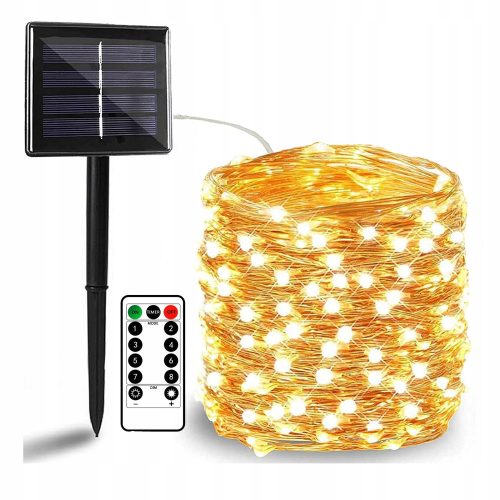  Led-Lux solar lamp, black, 2000 cm, 1 pc.