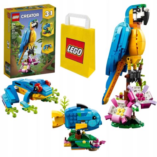  LEGO Creator 3 in 1 31136 Exotic Parrot 3 in 1