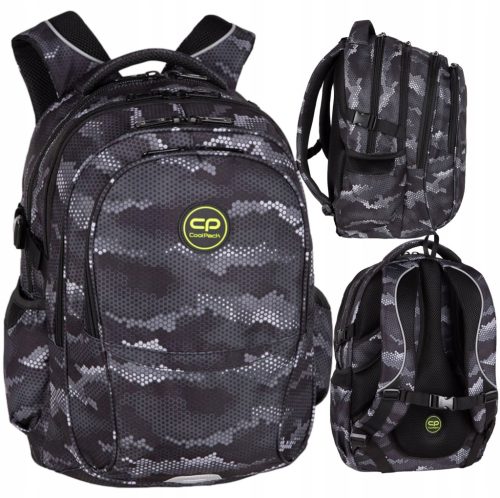 CoolPack Factor 29L Youth Backpack in Dark Cloud - Stylish and Spacious
