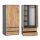  Stiv-Meble wardrobe 90 x 180 x 50 cm with drawer made of oak