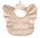  Renome fabric bibs in brown and beige tones