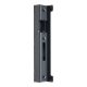 Openwork entrance gate electric door opener cassette, anthracite 45x35x300 mm