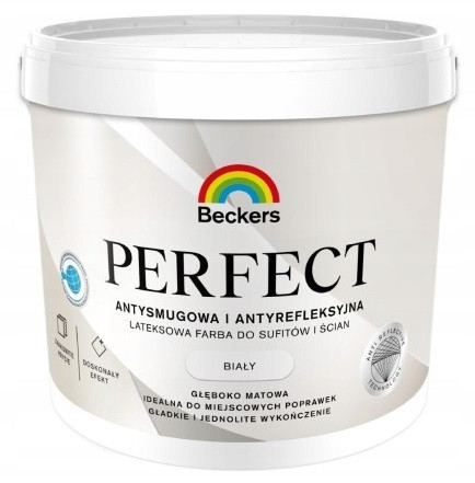 Beckers Latex Wall Paint 9 l WEISS WEISS matt
