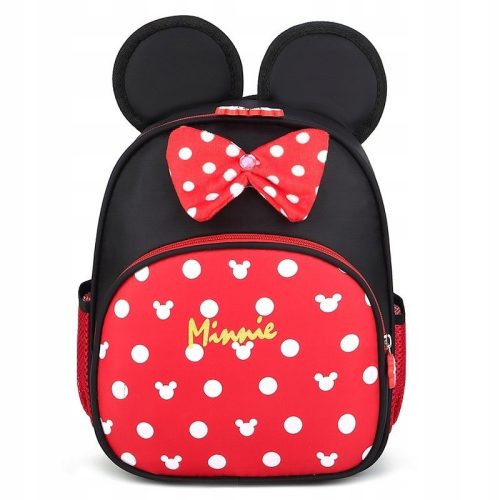  Minnie Mouse EMES School Backpack with One Compartment, Black, Red Tones