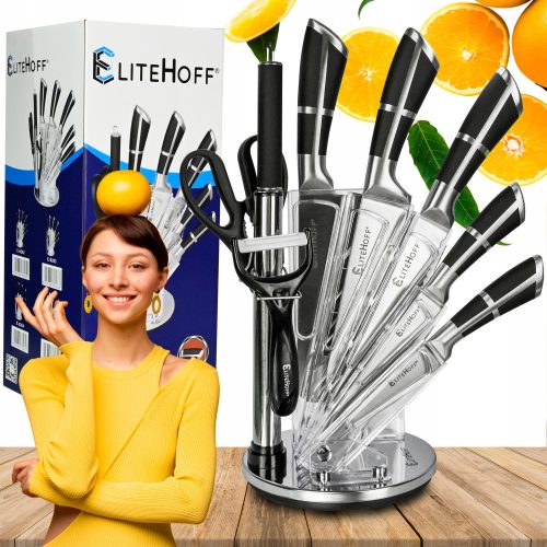 Kitchen knife sets Knife set in a block MASTER KITCHEN PRO KITCHEN TOOLS 2023 PRO 5-pcs.