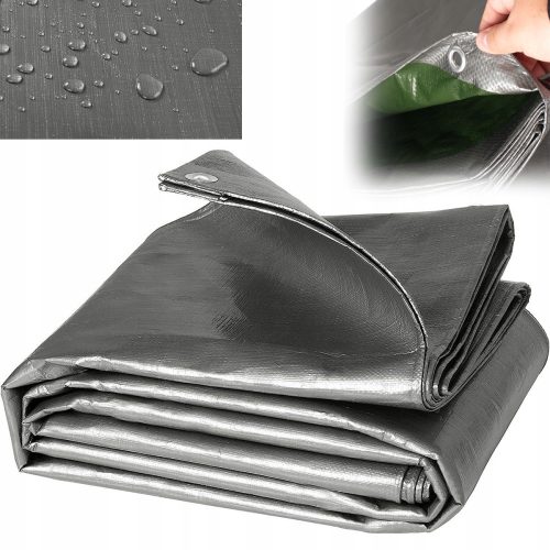 Thick, waterproof and frost-resistant tarpaulin 120 g/m² 4 x 5 m