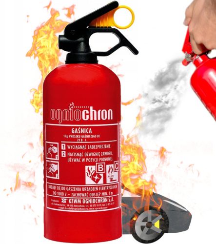 POWDER FIRE EXTINGUISHER 1KG