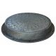 Manhole cover for septic tank 5 tons 80/60 cm grey