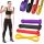  SET OF 4 POWER BAND EXERCISE BANDS RESISTANCE BANDS