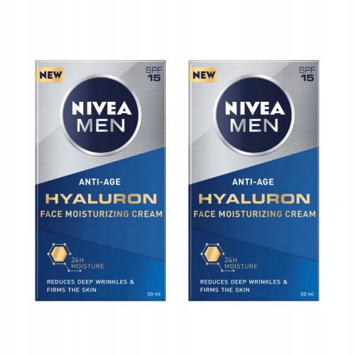  NIVEA MEN Hyaluron Anti-Wrinkle Cream 2 pcs.