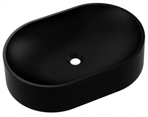 Moderno oval countertop washbasin