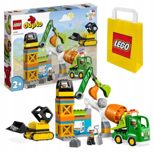  LEGO Duplo 10990 Construction Site + LEGO Paper Bag