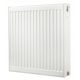 Flat radiator Diamond 1042 W white 500 x 600 x 105 mm - side connection