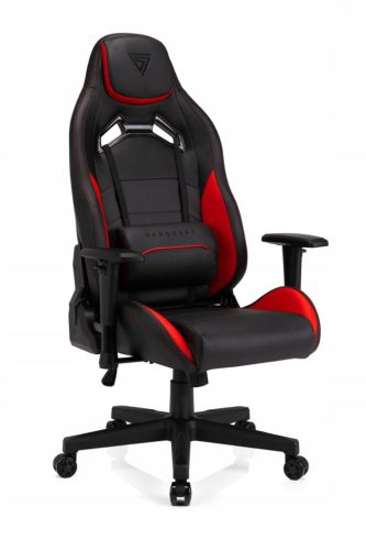  Sense7 Vanguard Gaming Chair, Black and Red Eco-Leather