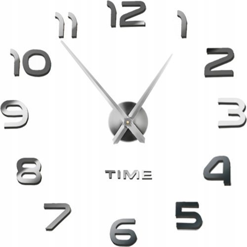 Clock for home Ruhhy Wall Clock, Grey Tones, 130 cm