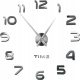 Clock for home Ruhhy Wall Clock, Grey Tones, 130 cm