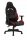  Sense7 Vanguard Gaming Chair, Black and Red Fabric
