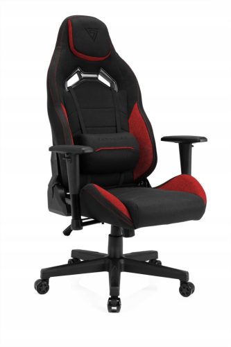  Sense7 Vanguard Gaming Chair, Black and Red Fabric