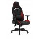  Sense7 Vanguard Gaming Chair, Black and Red Fabric
