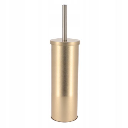 GOLDEN TOILET BRUSH WITH METAL CONTAINER