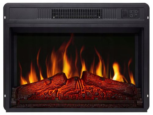 Built-in fireplace with heating function, electric ArtiFlame black 1800 W 58.4 x 43.5 x 12.8 cm