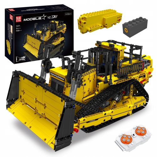  Mould King Technic CAT D11 RC Bulldozer Modellbausätze