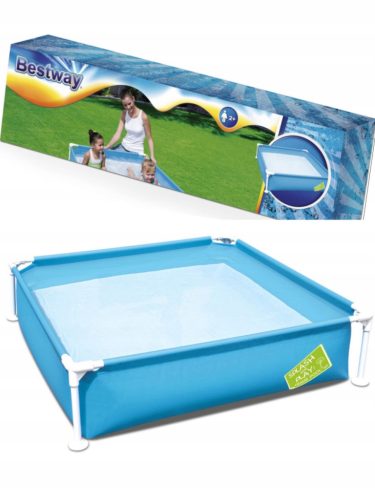 Bestway rectangular frame pool 122 x 122 cm