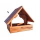 Boxes (houses) and birdhouses Birdhouse, house, cabin, impregnated bird feeder