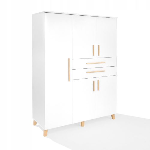  ATB Meble Classic Wardrobe 131 x 181 x 53 cm white