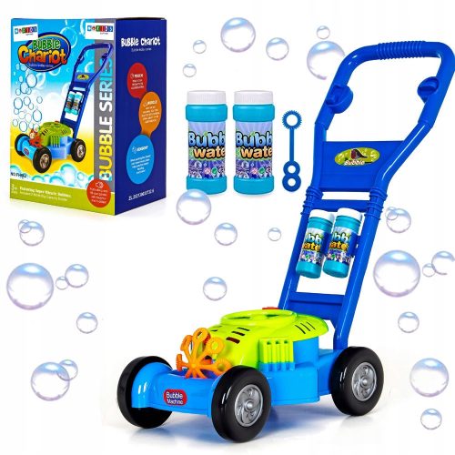 BUBBLES MAKING MOWER, Bubble Pusher +2 FLUIDS