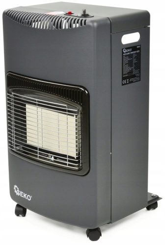 Geko gas heater 4200 W black 42 x 74.5 mm