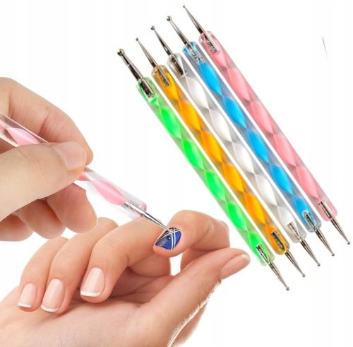  NAIL DECORATION PROBE GEL HYBRID SET 5pcs