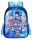  Paw Patrol school backpack with multiple compartments. Shades of blue