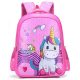  School Backpack with Multiple Compartments (Unicorn) Jelly Pens Multicolored