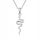  Fraise necklace snake viper silver S925