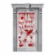  Blood-soaked door banner 85 x 165 cm