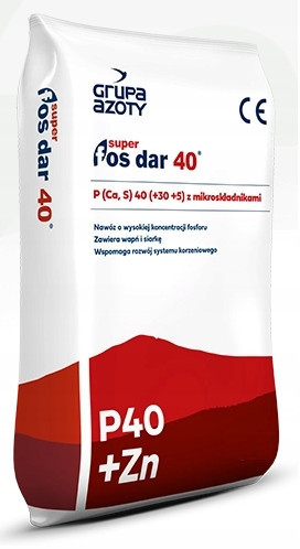 Super Fosdar 40, enriched superphosphate, 20 kg bag, triple superphosphate