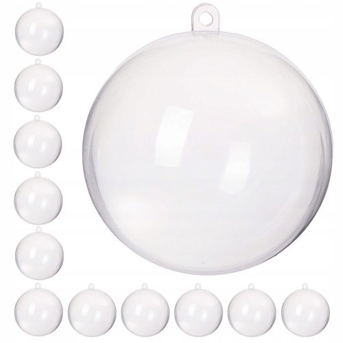  ACRYLIC BALLS PLASTIC BALLS 12cm x12