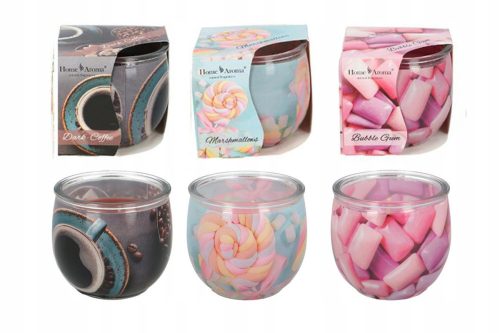 Candles Home Aroma Bubble Gum Scented Candle 60 mm