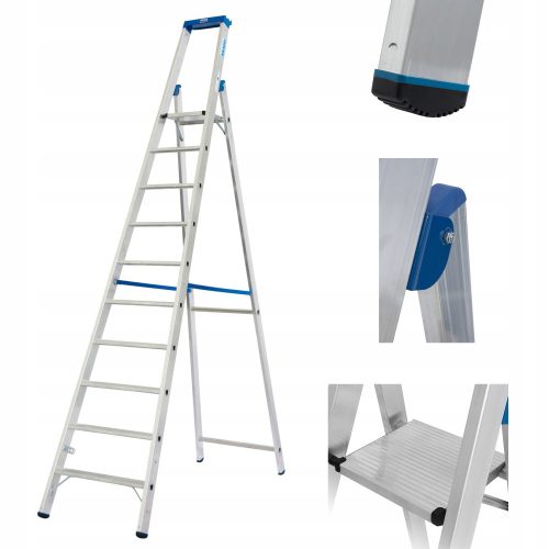 Krause Ladder 4.35 m Aluminium 1 x 10 to 150 kg