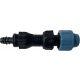  Set with pressure reducer for a drip line
